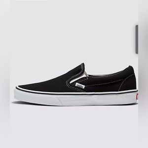 black slip on vans